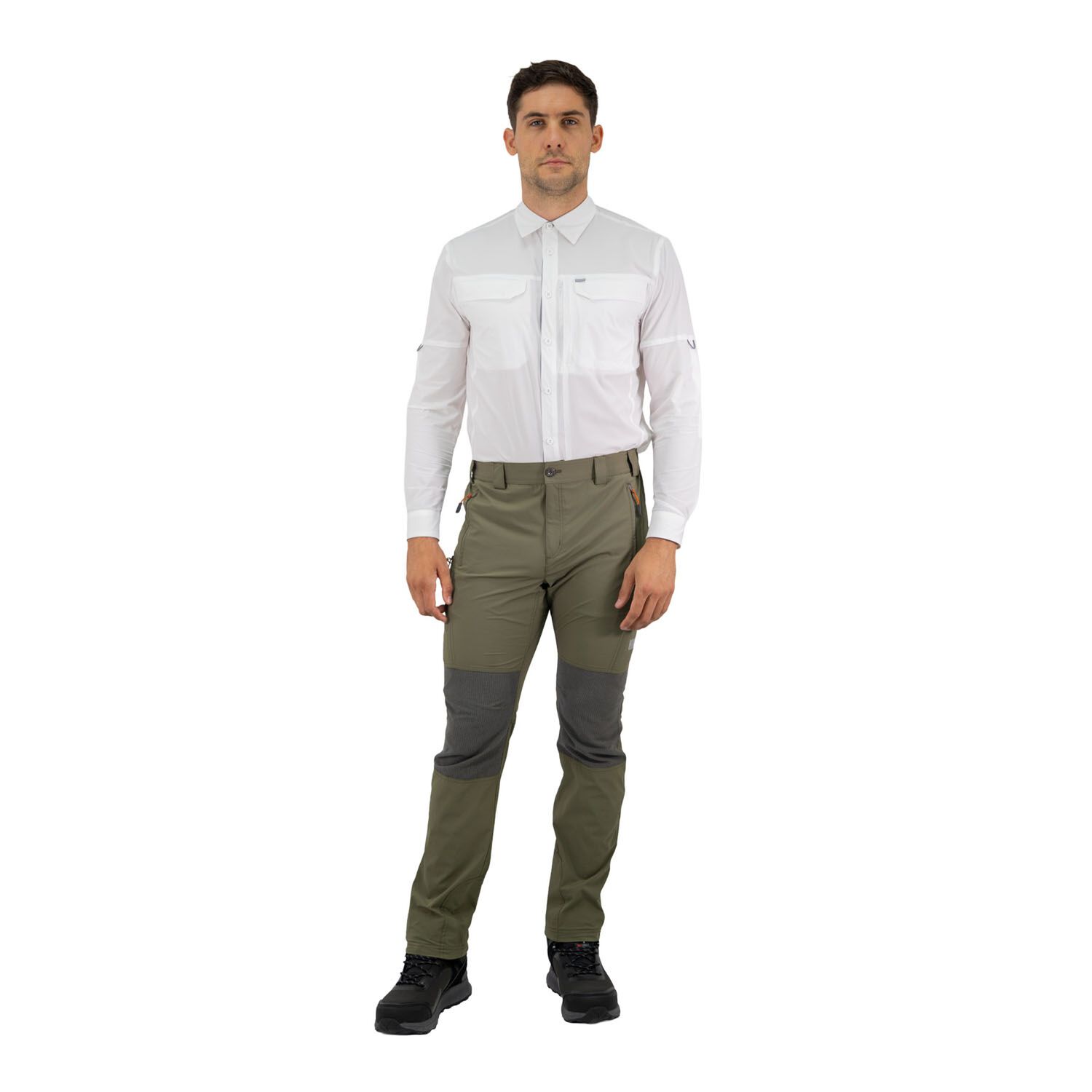 Pantal&oacute;n Hw Nahuel Hombre Verde Oliva image number 4.0